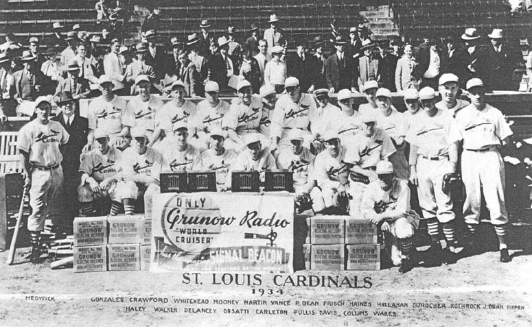 1934 World Champion St. Louis Cardinals